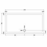 8mm Glass Walk In Wetroom Screens with Matt Black Framed Design and Shower Tray - Choice of Size