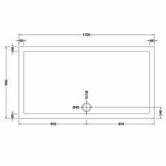 Contemporary 8mm Glass Walk In Wetroom Screen and Hinged Return Screen and Shower Tray - Choice of Size and Finish