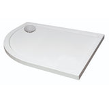 Bathroom Offset Quadrant Shower Tray, Choice of Size and Orientation