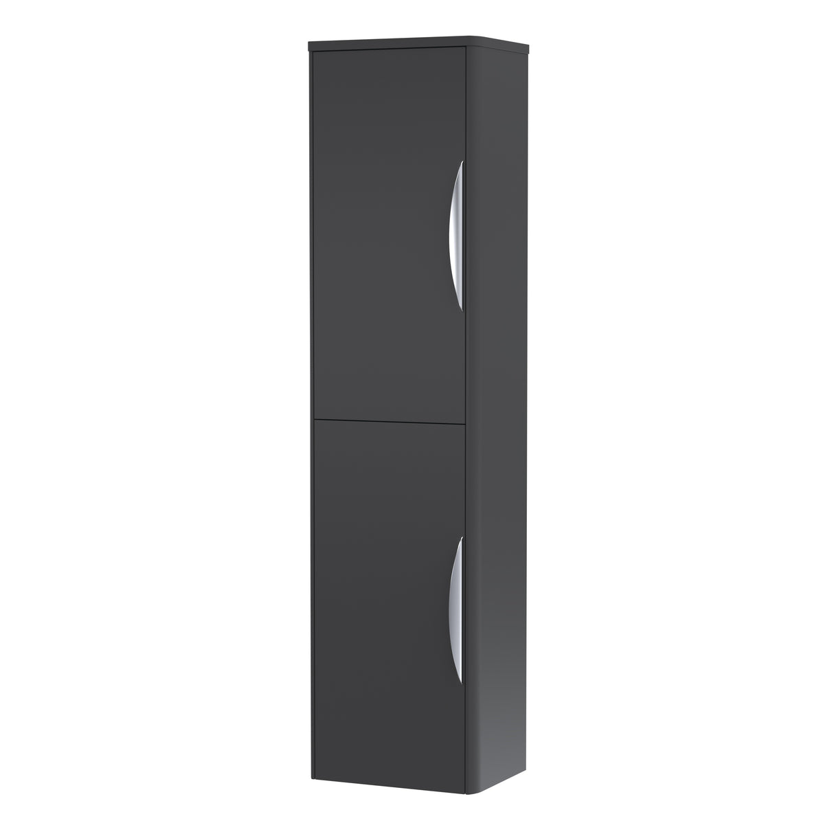Wall Hung Tall Bathroom Storage Unit 1399 x 356 x 253mm - Choice of Colour