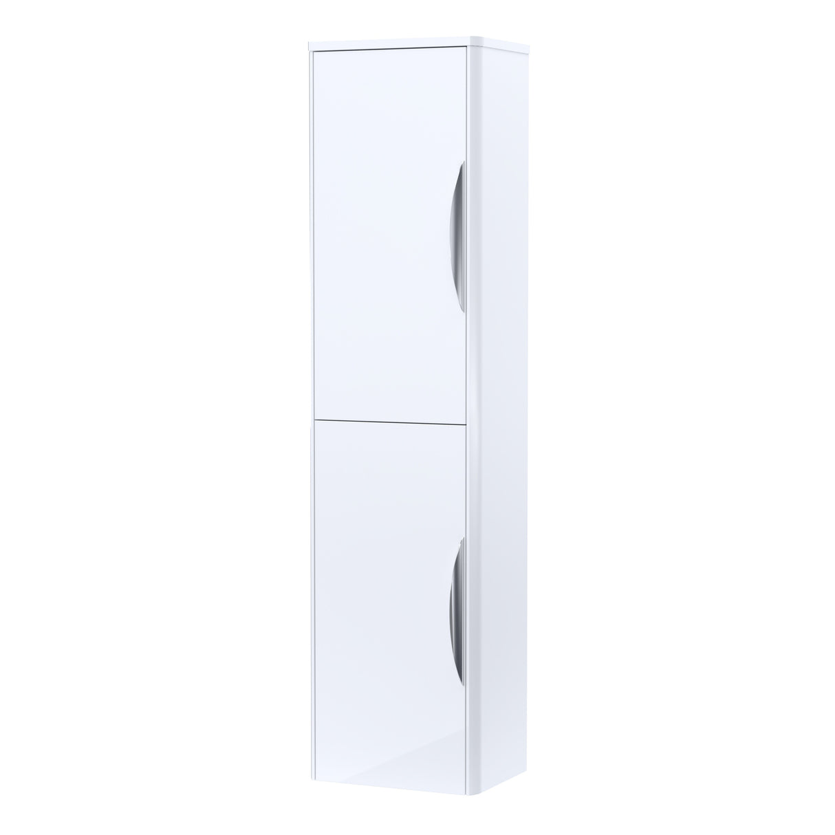 Wall Hung Tall Bathroom Storage Unit 1399 x 356 x 253mm - Choice of Colour