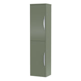 Wall Hung Tall Bathroom Storage Unit 1399 x 356 x 253mm - Choice of Colour