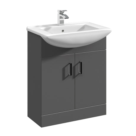 Floor Standing Bathroom Vanity Basin Unit, Soft Close, Choice of Size and Basin Type