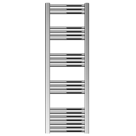 Straight Heated Rail Dual Fuel Towel Warmer, W: 400mm – Choice of Size & Finish