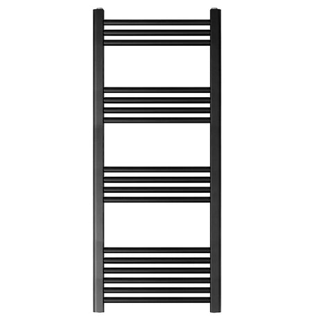 Straight Heated Rail Dual Fuel Towel Warmer, W: 500mm – Choice of Size & Finish