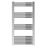 Straight Heated Heated Towel Rail Radiator, W: 600mm - Choice of Height and Finish