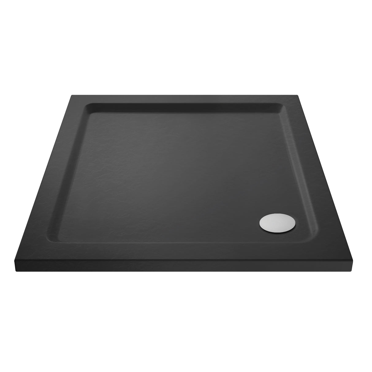 Modern Square Shower Tray, 40mm Profile - Choice of Size and Colour