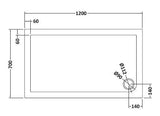 8mm Glass Walk In Wetroom Screens and Shower Tray - Choice of Size and Finish