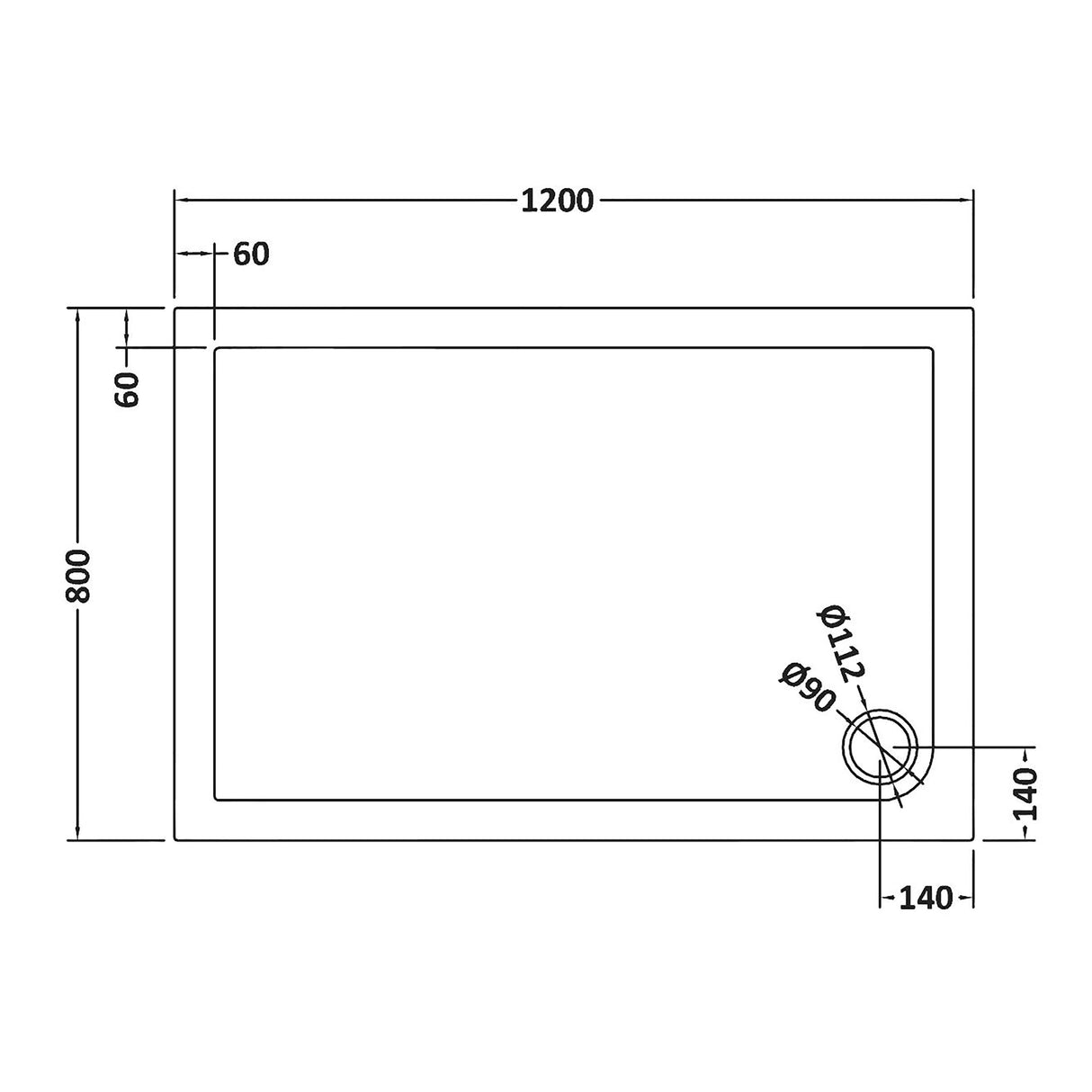 8mm Glass Walk In Wetroom Screens and Shower Tray - Choice of Size and Finish