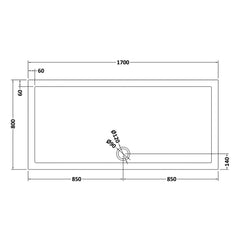 Contemporary 8mm Glass Walk In Wetroom Screen and Hinged Return Screen and Shower Tray - Choice of Size and Finish