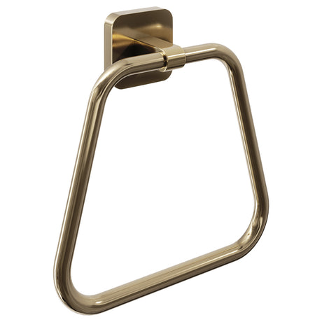 Contemporary Wall Mounted Bathroom Towel Ring - Choice of Finish